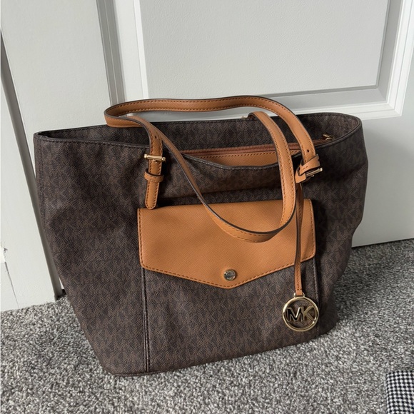 Michael Kors Monogram Tote - Picture 1 of 2